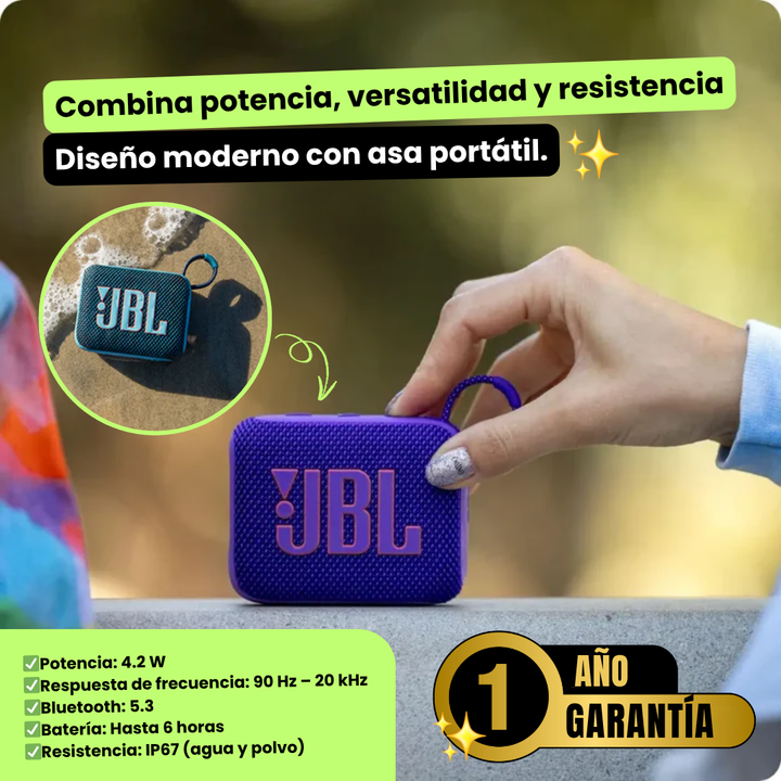 PARLANTE GO 4 - SONIDO POTENTE