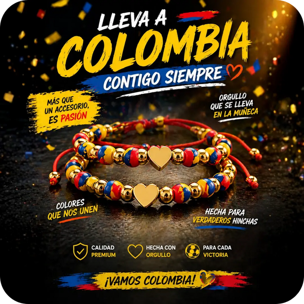 MANILLA MUNDIALISTA SELECCIÓN COLOMBIA 💛💙❤️