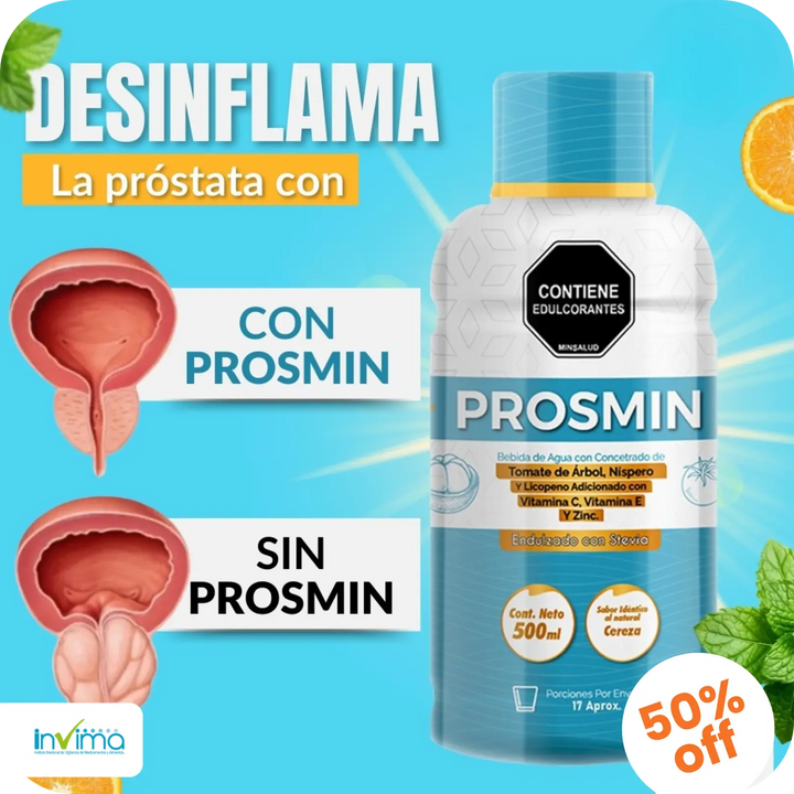 PROSMIN x 500 ML – Suplemento Natural para la Próstata