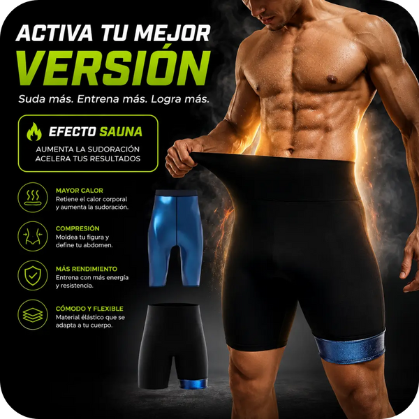 SHORT SAUNA FIT™ PARA HOMBRE