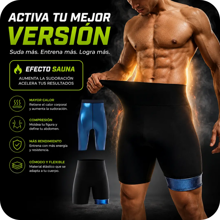 SHORT SAUNA FIT™ PARA HOMBRE