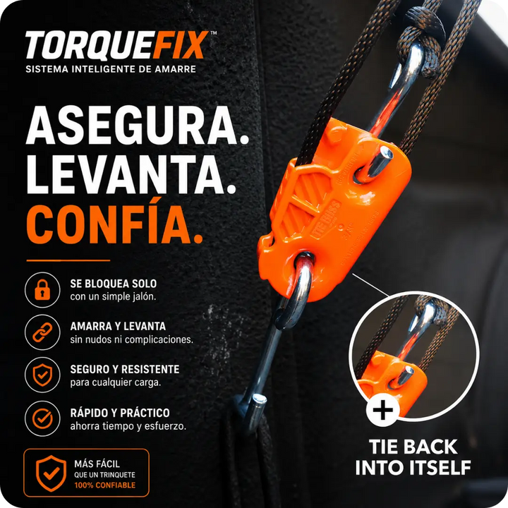 TorqueFix™ | Sistema Inteligente de Amarre