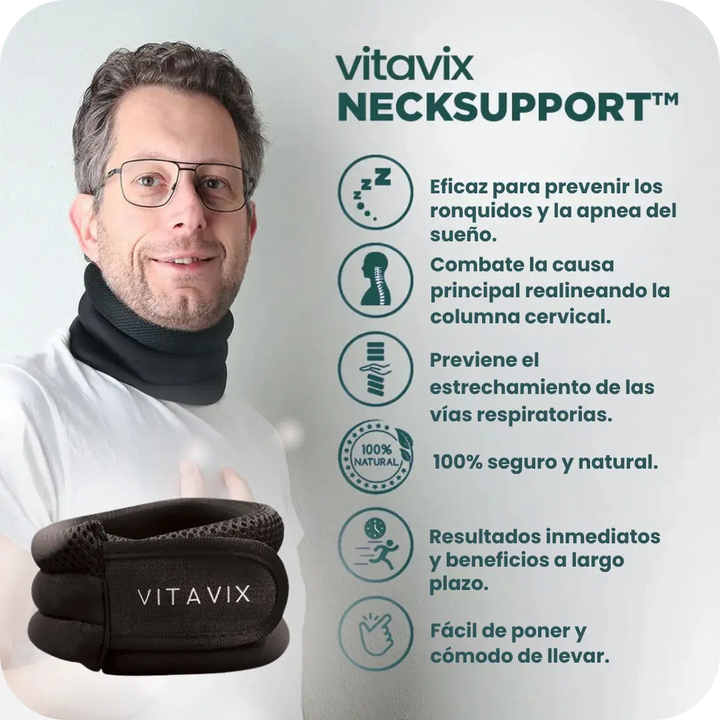 Collarin ortopédico NeckSupport™ - No vuelvas a roncar