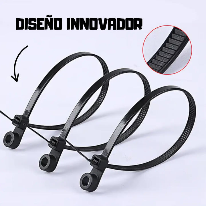 ABRAZADERAS PLÁSTICAS PARA ATORNILLAR