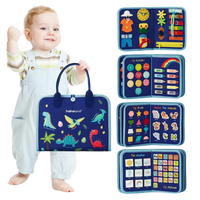 Tablero de actividades Kletshuts™: Tablero de actividades Montessori desarrollo de la motricidad fina y sensibilidad sensorial