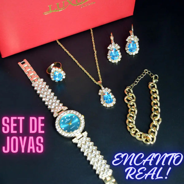 SET DE JOYAS, ENCANTO REAL