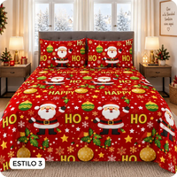 NAVÉLIA™ – Sábanas Navideñas para Cama Doble