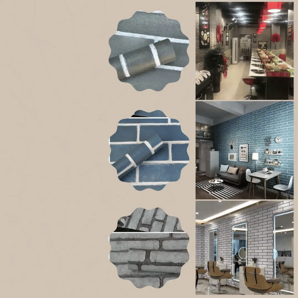 PAPEL TAPIZ CON ADHESIVO ¡DALE UN CAMBIO A TU HOGAR!