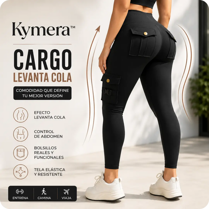 Kymera™ Leggings Cargo Levanta Cola Premium