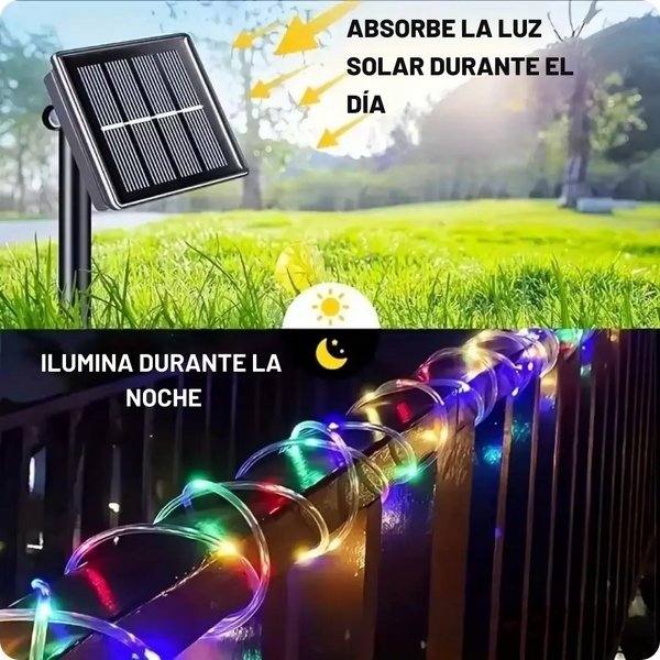 Iluminación Solar para Exteriores