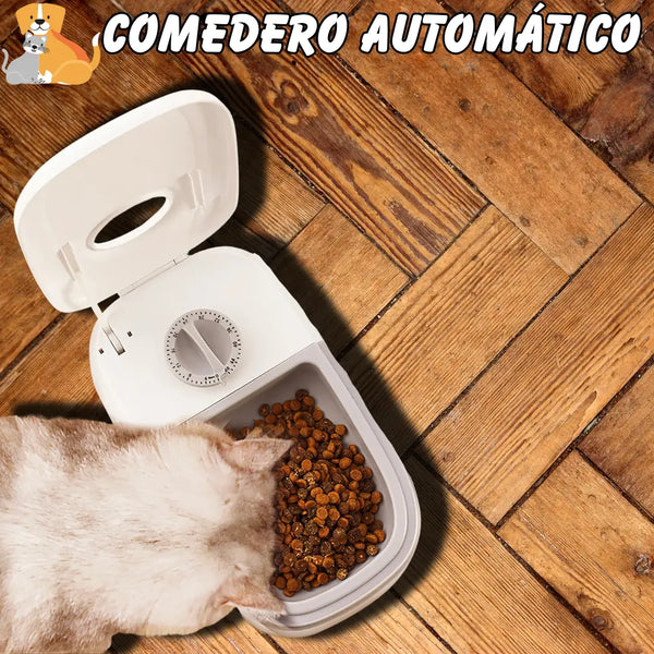 Comedero Automatico ® - garantiza una alimentación segura y limpia.