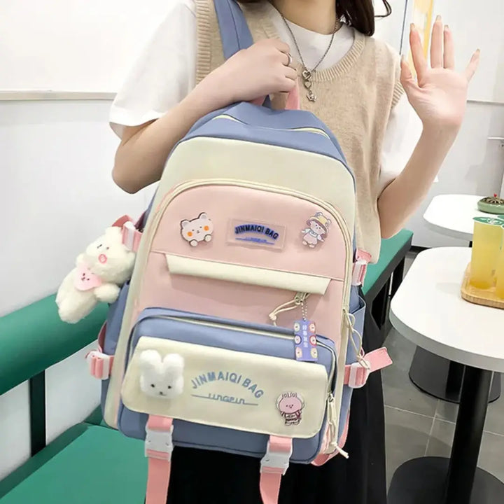 ¡SET MOCHILA 5 EN 1!