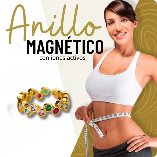 ANILLO MAGNÉTICO con iones activos ¡PROMOCIÓN DE ÚLTIMO DÍA 50% DE DESCUENTO!🔥