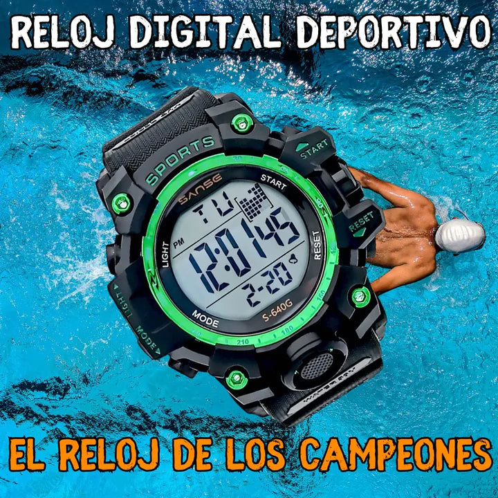 Reloj Digital Sumergible ¡El reloj de los Campeones!..
