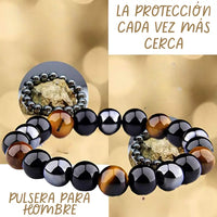 ¡PULSERA TRIPLE PROTECCIÓN!