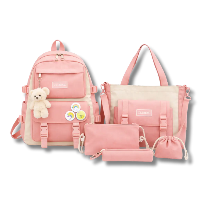 MOCHILA 5-PACK® - Un solo set. Todo tu día organizado 5 en 1🎒