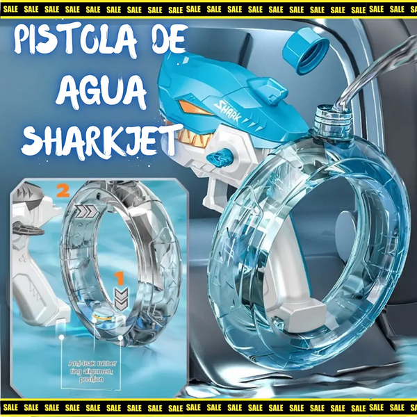 PISTOLA DE AGUA SHARKJET