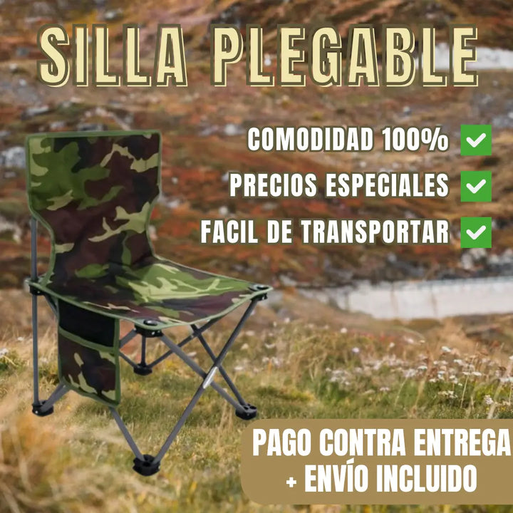 SILLA PLEGABLE ¡LA MEJOR COMPRA!