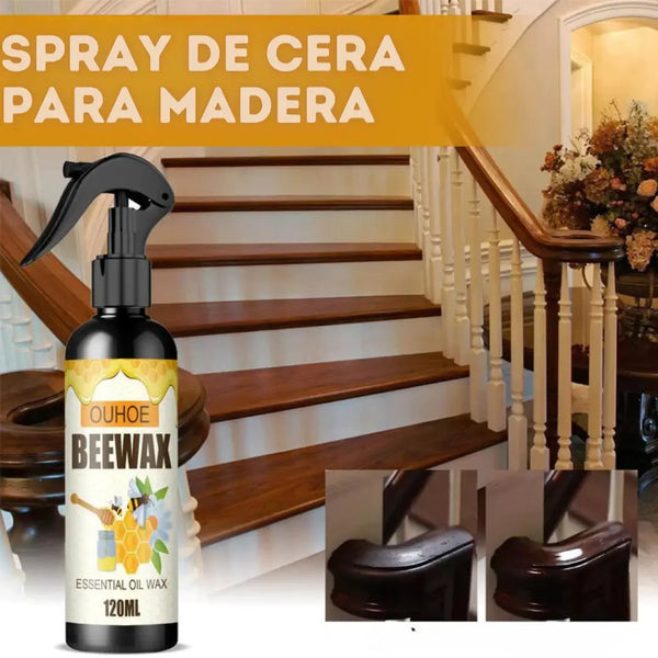 SPRAY DE CERA PARA MADERA ¡QUÉ ELEGANCIA LA DE FRANCIA!