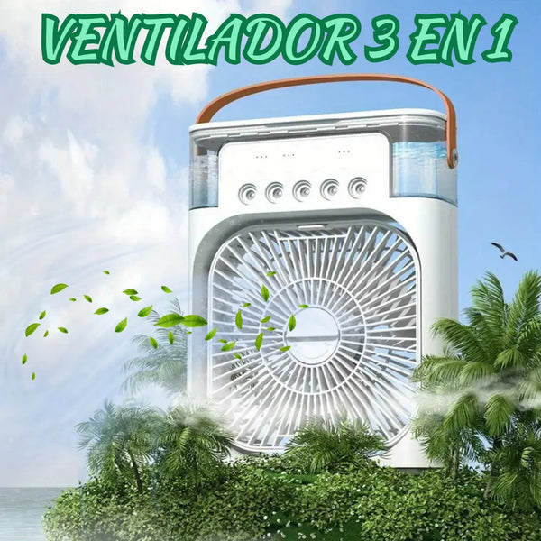 VENTILADOR 3 EN 1 ¡RELAJATE CON LA FRESCURA!