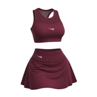 🩷CHICA FIT - Conjunto Deportivo Mujer – Top + Falda Short Integrado