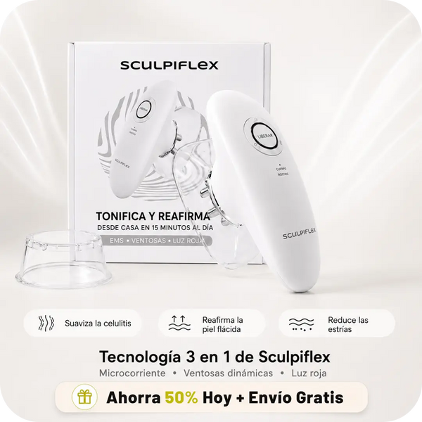 Sculpiflex™ 3 en 1 - Reafirma la piel flácida y elimina la grasa rebelde