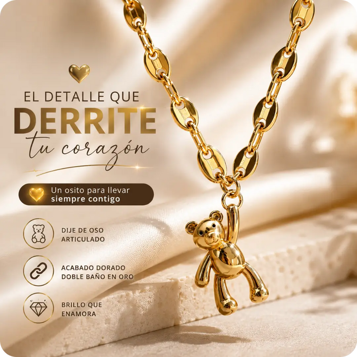 Cadena oso melosito 🐻